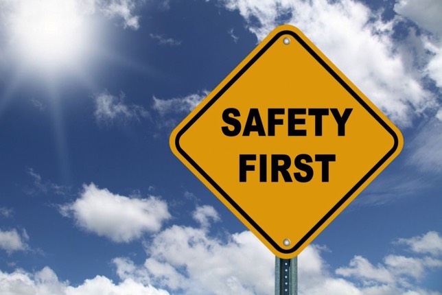 Safety Regulations button retina